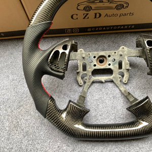 CZD-For 2004/2005/2006 Acura TL Type R carbon fiber steering wheel