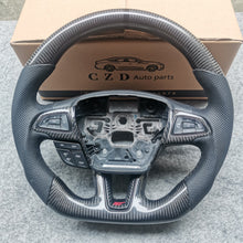 Load image into Gallery viewer, Ford focus ST carbon fiber steering wheel