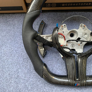 CZD- BMW F30/F31/F32/F34/F35/F20/F25/m1/m2/m3/m4 carbon fiber steering wheel