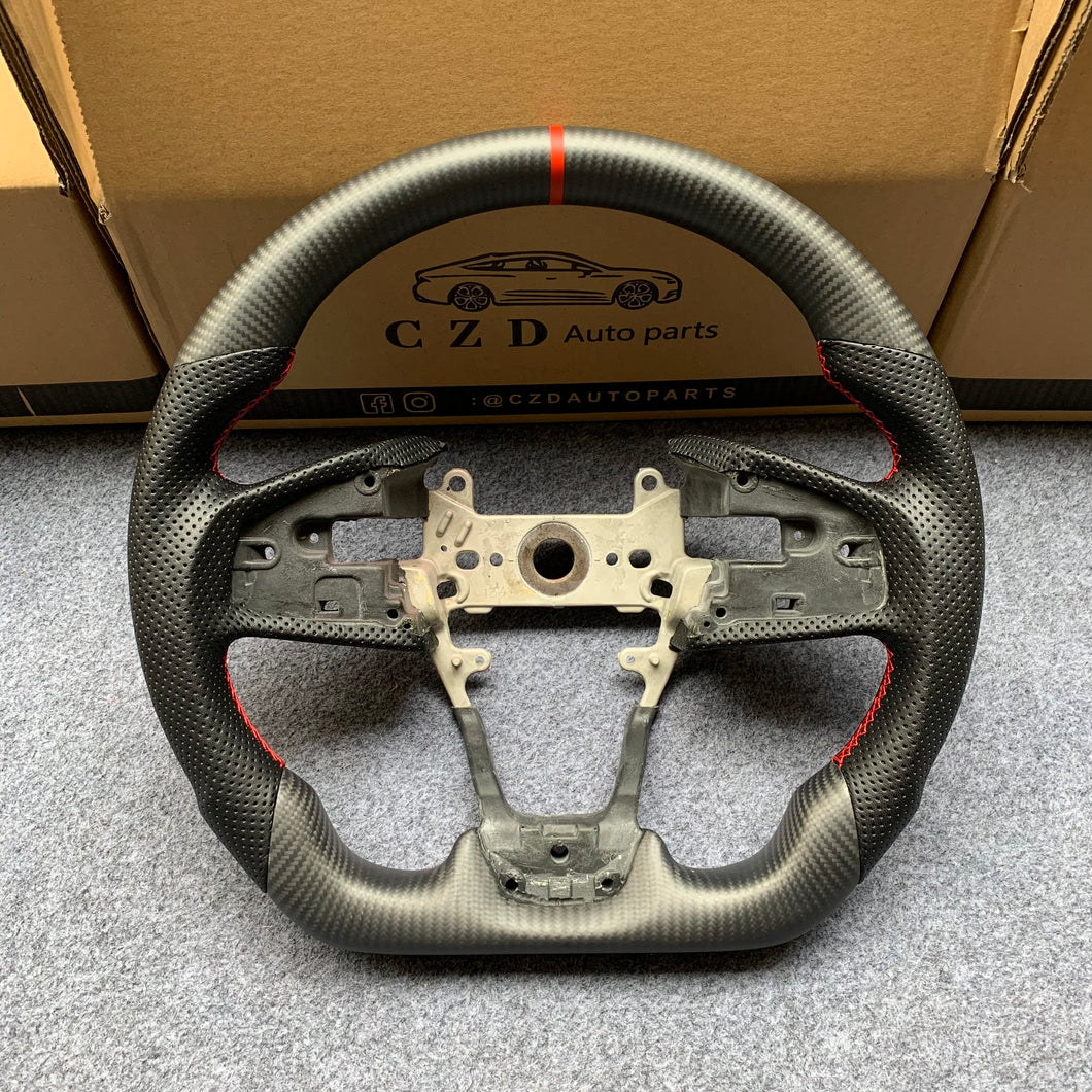 CZD-10thgen Honda Civic/FK7/FK8/Type-R carbon fiber steering wheel