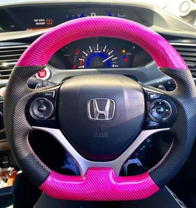 CZD-2011-2015 Honda civic 9th Gen civic si /FK2 carbon fiber steering wheel