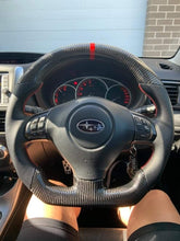 Load image into Gallery viewer, CZD 2008-2014 Subaru STI/WRX Carbon Fiber Steering Wheel