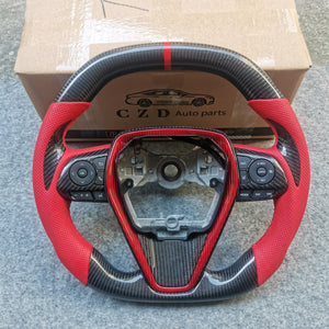 CZD 8thgen Camry TRD/SE/XSE/LE 2018/2019/2020/2021/2022 Camry carbon fiber steering wheel