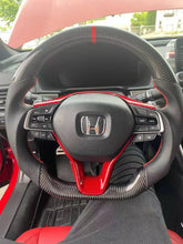 Load image into Gallery viewer, CZD 2018-2021 Honda accord/Inspire carbon fiber steering wheel