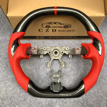 Load image into Gallery viewer, CZD Nissan Juke/370Z Nismo/Z34 /Maxima steering wheel with carbon fiber