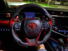 Load image into Gallery viewer, CZD 2018/2019/2020/2021/2022/2023 Camry XSE Carbon Fiber steering wheel