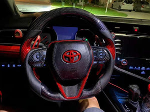 CZD 2018/2019/2020/2021/2022/2023 Camry XSE Carbon Fiber steering wheel