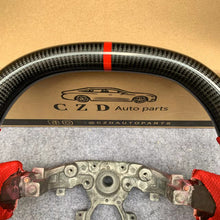 Load image into Gallery viewer, CZD Nissan Juke/370Z Nismo/Z34 /Maxima steering wheel with carbon fiber