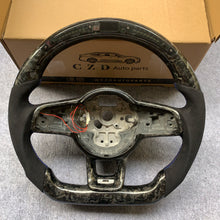 Load image into Gallery viewer, CZD Volkswagen Golf GTI MK7/MK7.5 carbon fiber steering wheel with LED design