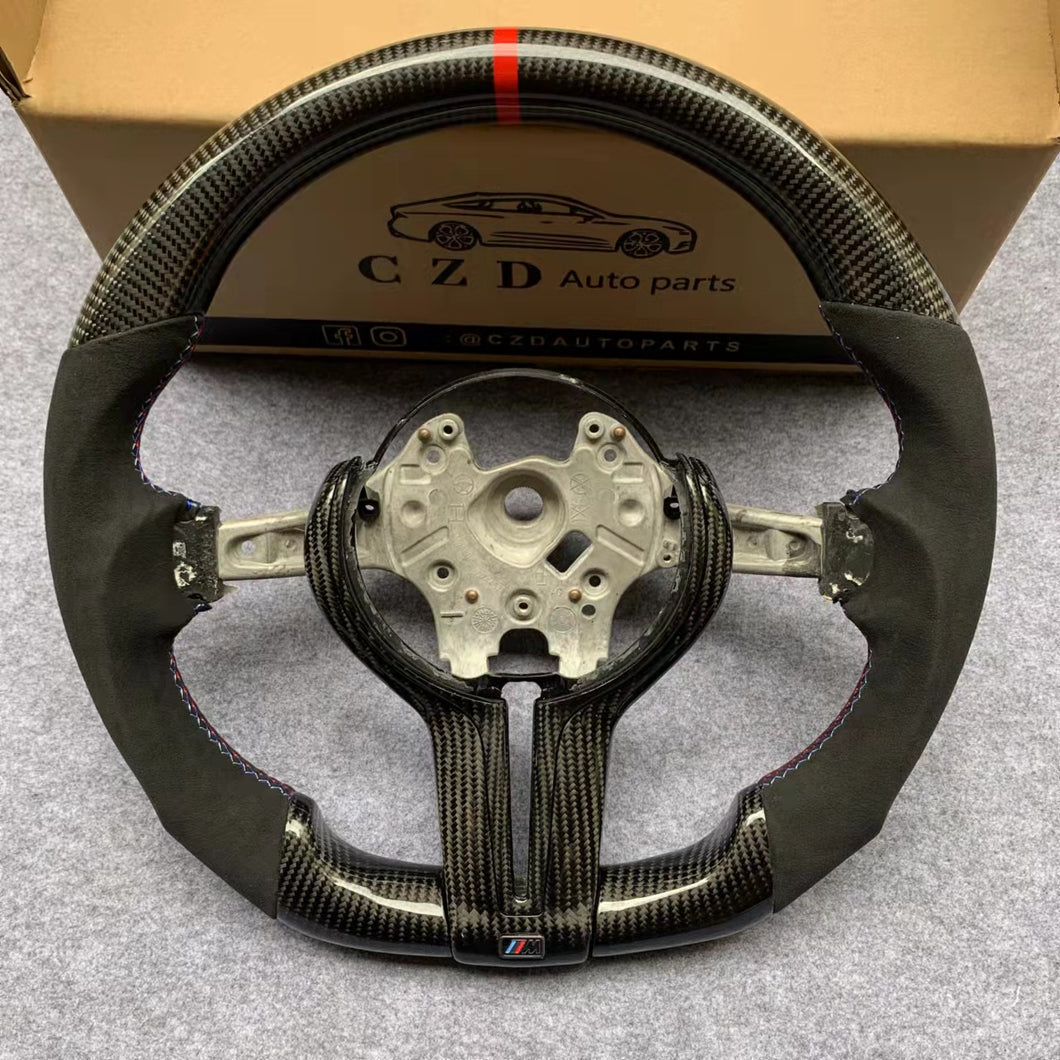 CZD BMW M3/M4/F80/F82/F32/F34/435i/335i carbon fiber steering wheel