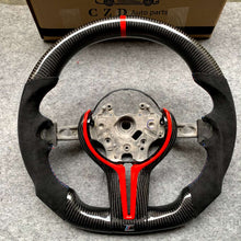 Load image into Gallery viewer, CZD BMW M3/M4/F80/F82/F32/F34/435i/335i carbon fiber steering wheel