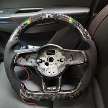 Load image into Gallery viewer, CZD Volkswagen Golf GTI MK7/MK7.5 carbon fiber steering wheel with LED design