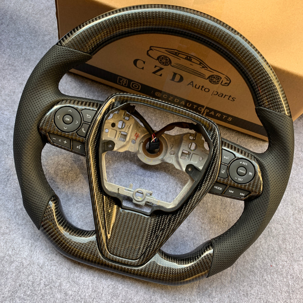 CZD 2018-2022 Camry XSE/SE/TRD Carbon Fiber steering wheel