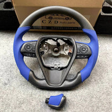 Load image into Gallery viewer, CZD 2018-2023 Toyota Camry xse/se/le/trd Matte Carbon Fiber steering wheel