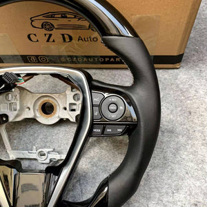 CZD 2018-2023 Toyota Camry xse/se/le/trd Piano black steering wheel