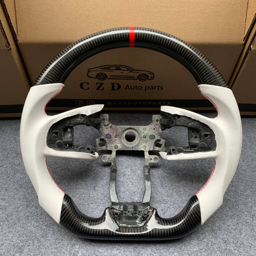 CZD 2016-2021 Honda FK8/Civic/FK7 carbon fiber steering wheel（Fit EU Version)