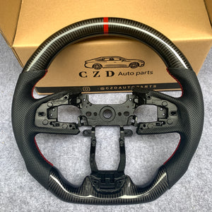 CZD 2016-2021 Honda FK8/Civic/FK7 carbon fiber steering wheel（Fit EU Version)