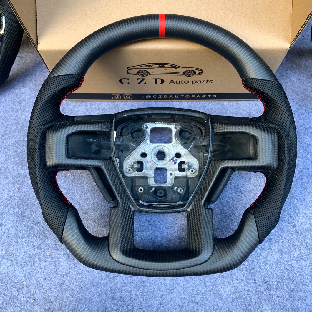 CZD Ford F150 Raptor carbon fiber steering wheel