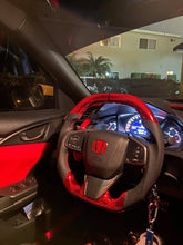 Load image into Gallery viewer, CZD 10thgen Honda Civic/FK7/FK8/Type-R carbon fiber steering wheel