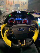 Load image into Gallery viewer, CZD Ford Focus MK3 ST/RS 2015-2019 carbon fiber steering wheel with LED display