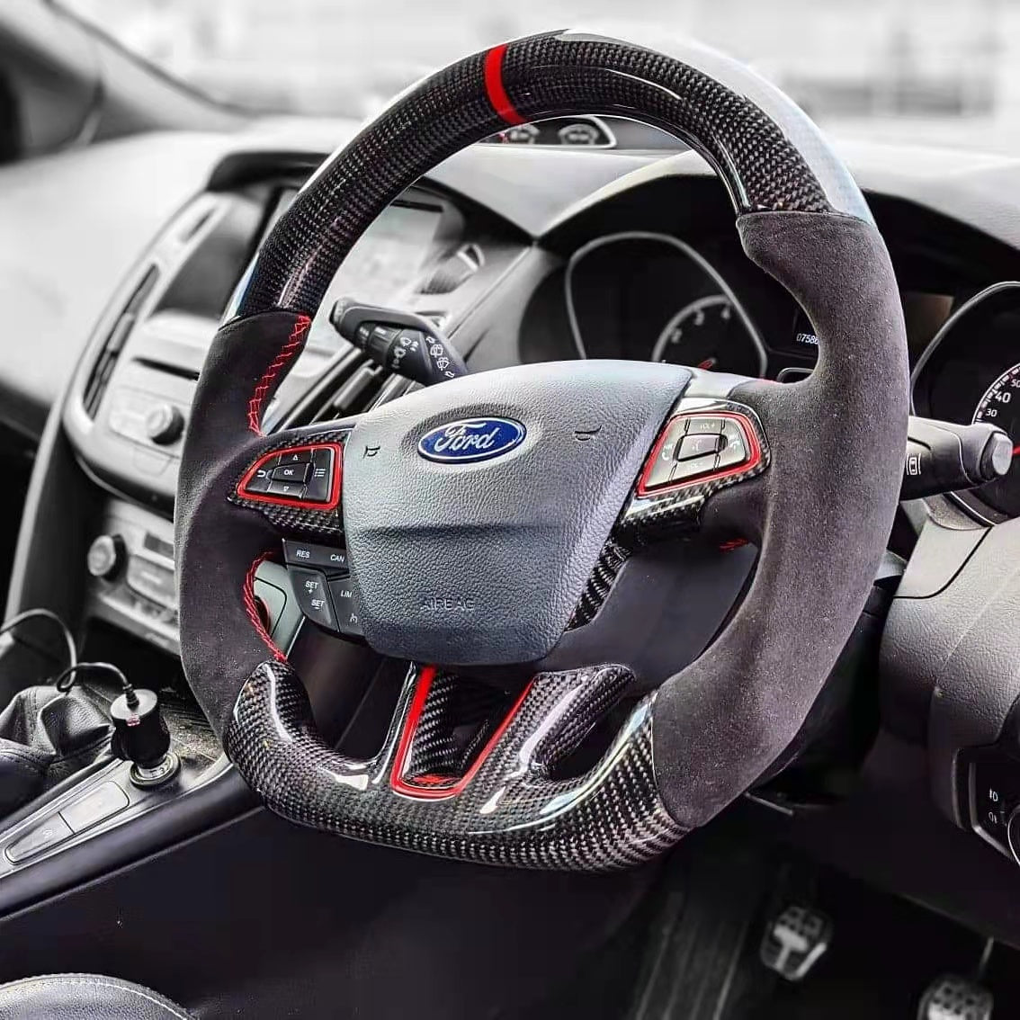 Match gift marmelade CZD Ford Focus MK3 ST/RS 2015/2016/2017/2018/2019 steering wheel with – CZD  Autoparts