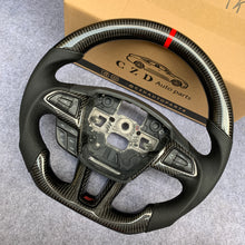Load image into Gallery viewer, CZD Ford Focus MK3 ST/RS 2015-2019 carbon fiber steering wheel