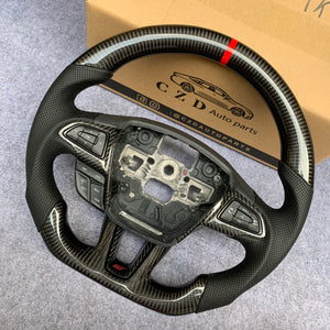 CZD Ford Focus MK3 ST/RS 2015-2019 carbon fiber steering wheel
