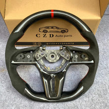 Load image into Gallery viewer, CZD 2017+ GTR /R35 carbon fiber steering wheel