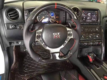 Load image into Gallery viewer, CZD 2009-2016 GTR /R35 carbon fiber steering wheel