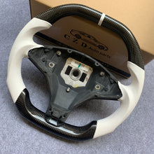 Load image into Gallery viewer, Tesla Model S Racing Car steering wheel with Carbon fiber from CZD