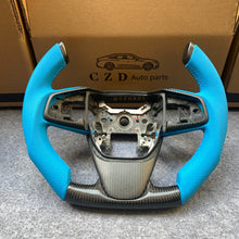 Load image into Gallery viewer, CZD-10thgen Honda Civic/FK7/FK8/Type-R carbon fiber steering wheel