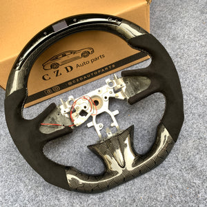 CZD Infiniti Q50 2014/2015/2016/2017 carbon fiber steering wheel with LED