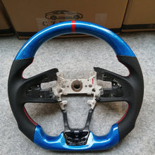 Load image into Gallery viewer, CZD- 2016-2021 Honda civic seden/FK7/FK8/10th gen civic steering wheel with carbon fiber