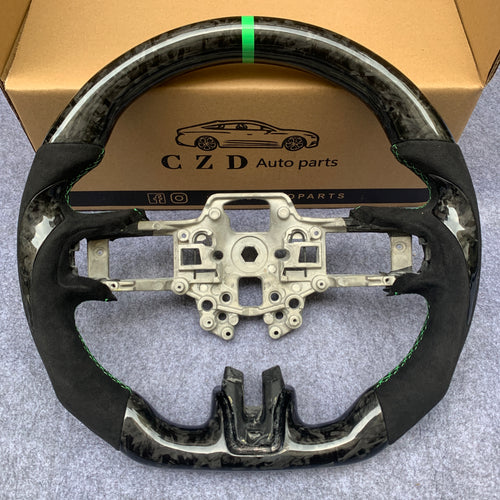 CZD 2018+ Ford Mustang GT carbon fiber steering wheel