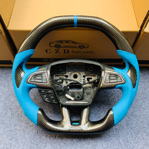CZD-Focus MK3 2015-2018 carbon fiber steering wheel