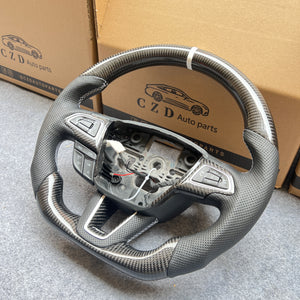 CZD Focus MK3 2015/2016/2017/2018 carbon fiber steering wheel