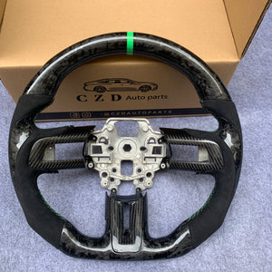 CZD 2018+ Ford Mustang GT carbon fiber steering wheel