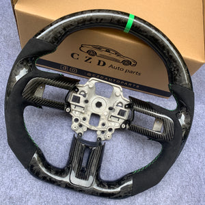 CZD 2018+ Ford Mustang GT carbon fiber steering wheel