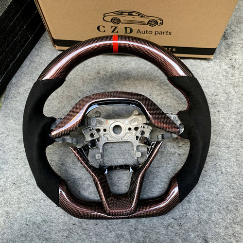 Honda Insight 2019/2020/2021 carbon fiber steering wheel-CZD