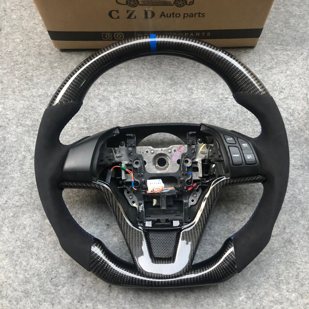 CZD  honda cr-v 2007 2008 2009 2010 2011 carbon fiber steering wheel model upgrade