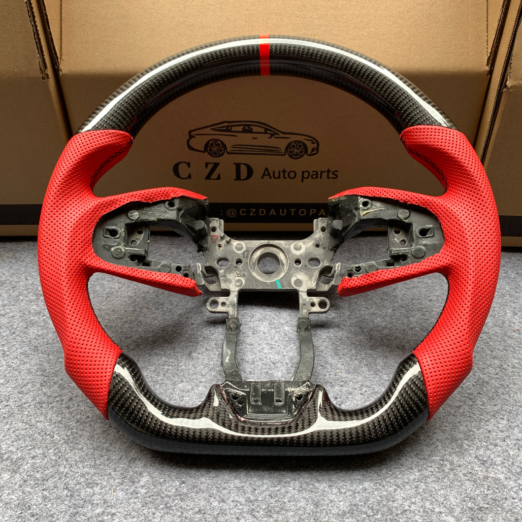 CZD-10thgen Honda Civic/FK7/FK8/Type-R carbon fiber steering wheel