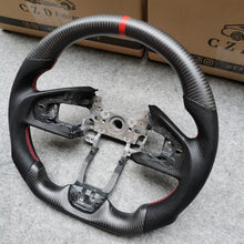 Load image into Gallery viewer, CZD  honda fk8 steering wheel with carbon fiber