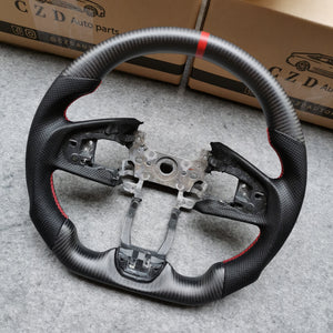 CZD  honda fk8 steering wheel with carbon fiber