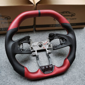 CZD Racing Spec Steering Wheel 2016+ Honda Civic Si / Type-R with Matte Carbon fiber design