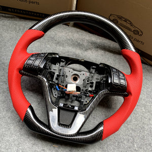 CZD 2007- 2011 Honda CR-V Carbon fiber with Leather Steering Wheel