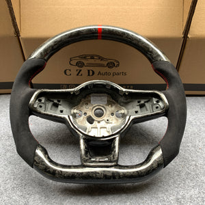 CZD-VW Golf R MK7/MK7.5 carbon fiber steering wheel