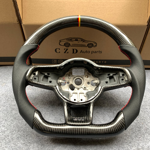 CZD-VW Golf R MK7/MK7.5 carbon fiber steering wheel