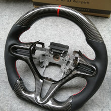 Load image into Gallery viewer, Honda  Civic FD2  steering wheel with Real carbon fiber