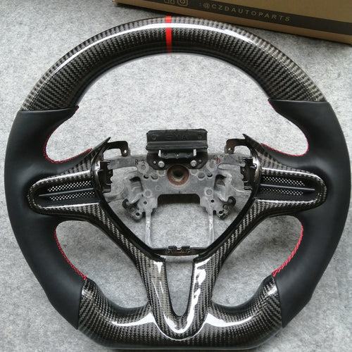 Honda  Civic FD2  steering wheel with Real carbon fiber