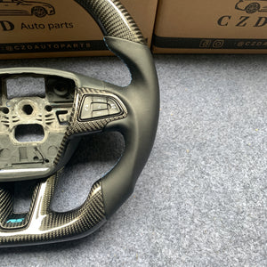 CZD Focus MK3 2015-2018 carbon fiber steering wheel